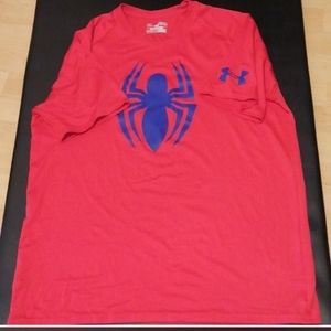 Under armour with spider design